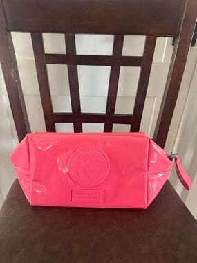 Versace Hot Pink Patent Cosmetic Pouch